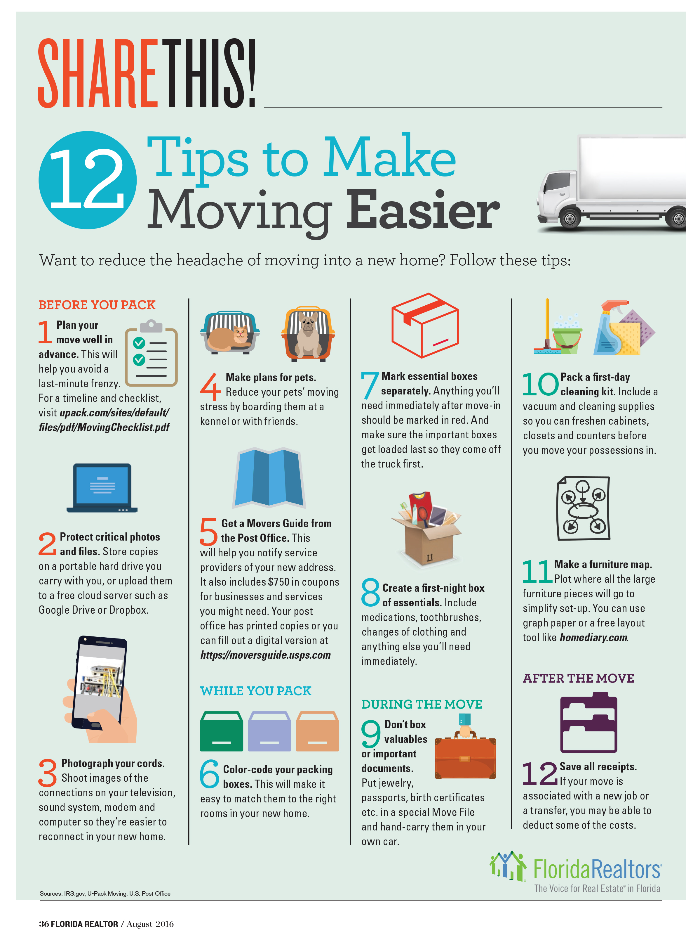 12 Tips to Make Moving Easier